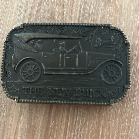 Vintage General Motors Belt Buckle